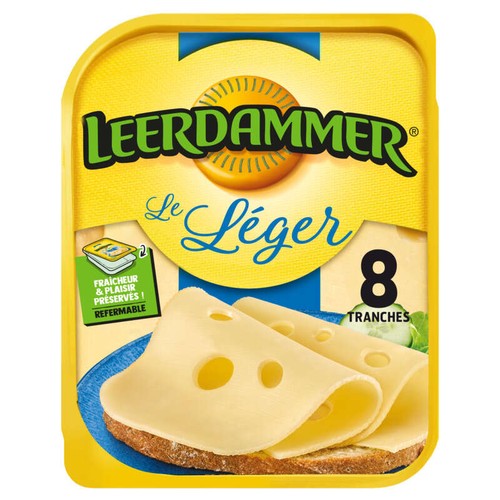 Leerdammer Le Léger Tranches 8x200g