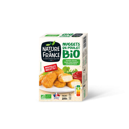 Nature de France Nuggets de volaille bio 200g