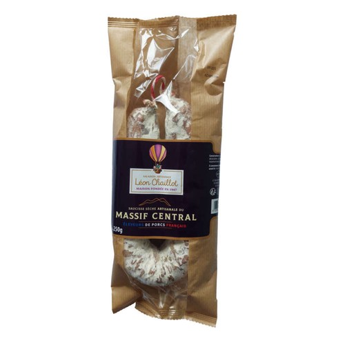 Leon Chaillot Saucisse Courbe Massif central 250g