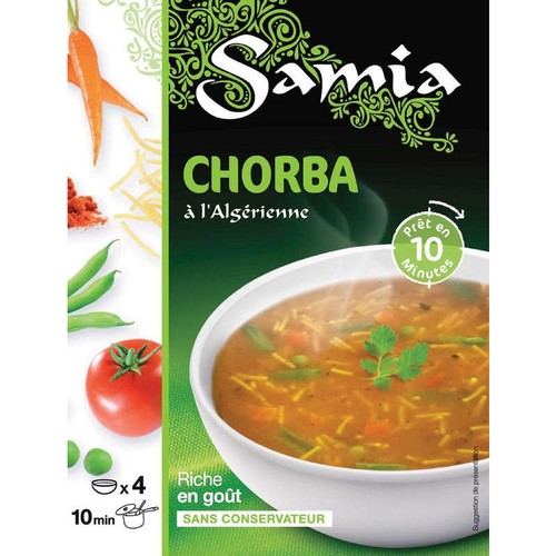 Samia Soupe Chorba à l'algérienne Halal 110g 