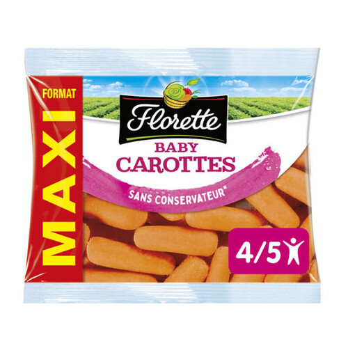 Florette baby carottes 450g