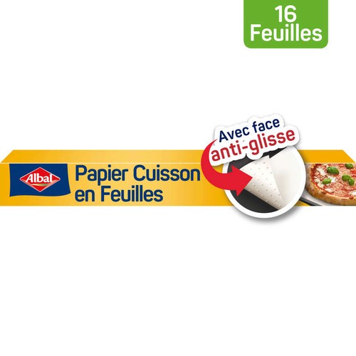 Albal Papier Cuisson 16 feuilles Anti-adhérent