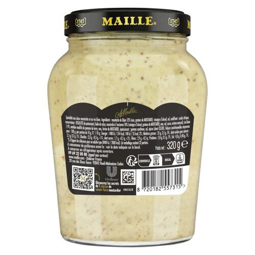 Maille moutarde fins gourmets l'originale 320g