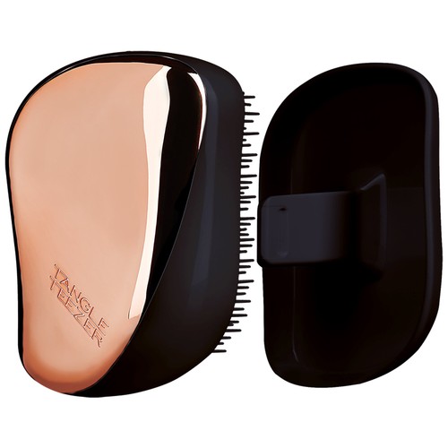 Tangle Teezer Brosse à Cheveux Compact Styler Couleur Rose Gold Schwarz