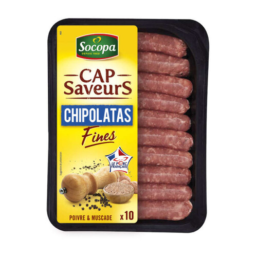 Socopa Chipolatas Fines 10X23G