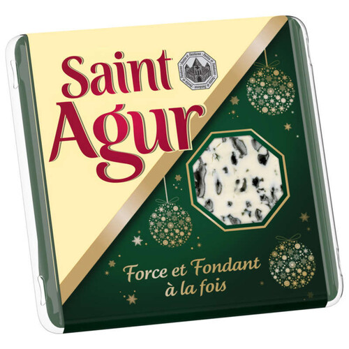 Saint Agur Force Et Fondant Fromage À Pâte Persillée 125g