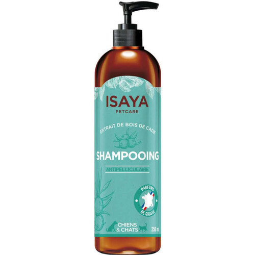 Isaya Shampoing Antipelliculaire pour Chien et Chat 500ml