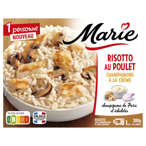 Marie Risotto au Poulet Champignons à la crème 300g