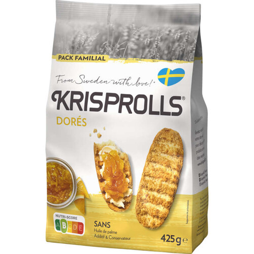 Krisprolls Petits Pains Grillés Suédois Dorés 425g