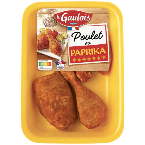 Le Gaulois Cuisses De Poulet Au Paprika 550G
