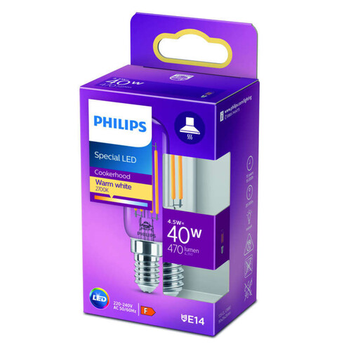 Philips ampoule spéciale LED 40W T25L E14 CL