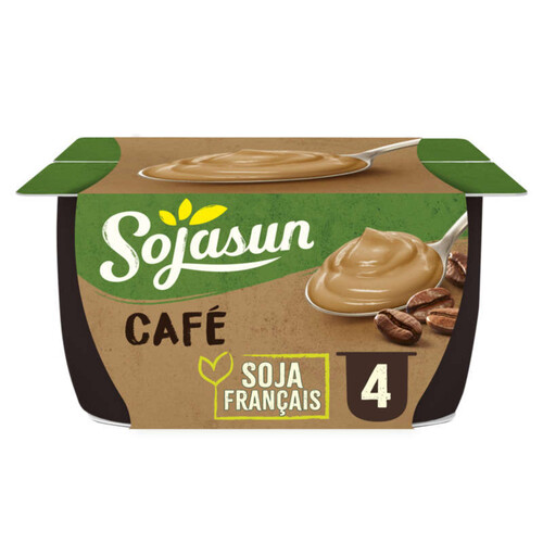 Sojasun Dessert végétal café 4x100g