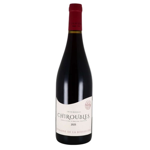 Domaine de la Boisselière Beaujolais Chiroubles A.O.P. Rouge 2025 75CL