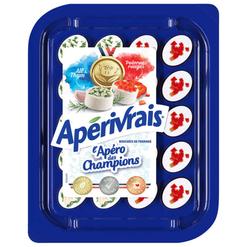 Apérivrais Apéritifs frais fromage Le Match édition limitée 100g