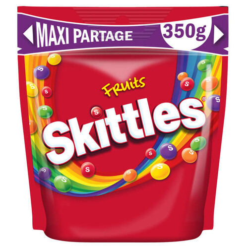 Skittles Bonbons Fruits Maxi Partage 350G