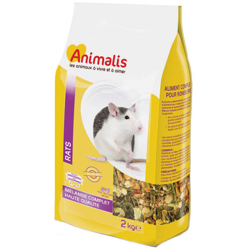 Animalis Mélange Complet pour Rat 2kg