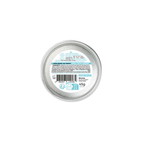 Énergie Fruit 48h Déocrème Bio parfum monoï