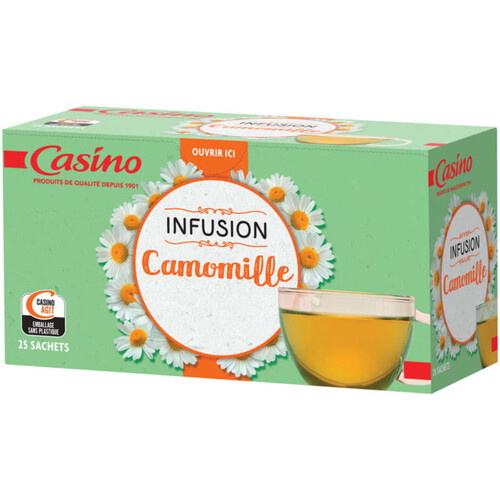 Casino Infusion - Camomille - 25 sachets - 20g