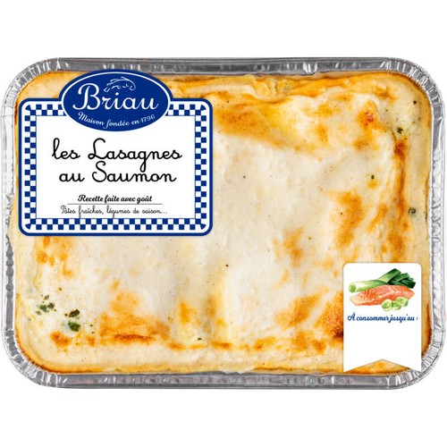 Maison Briau Lasagne au Saumon 900g