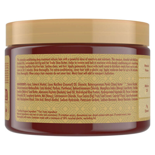 Shea Moisture shampooing femme miel de manuka & huile de mafura 355ml
