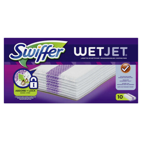 Swiffer Wetjet Lingettes X10