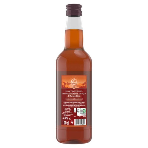 La Belle Canne Rhum Ambré 50cl