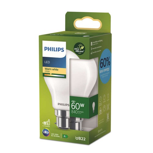 Philips Led Warm White 2700K 60w