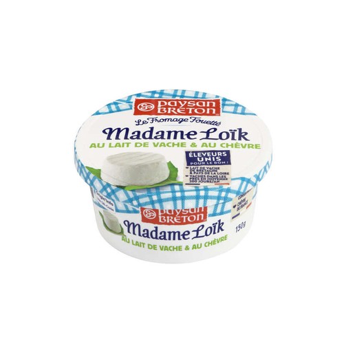 Paysan Breton Madame Loik Fromage à Tartiner Chèvre 150g