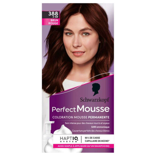 Schwarzkopf Coloration Mousse Permanente Brun rouge