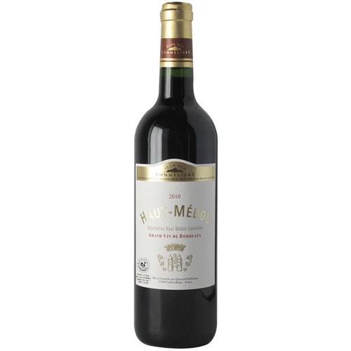 Club Des Sommeliers Haut-médoc Grand Vin de Boredeaux Aop 75cl
