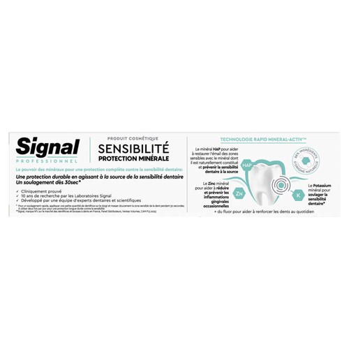 Signal Professionnel Dentifrice sensibilité complet 75ml