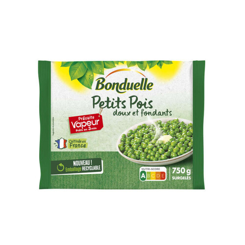 Bonduelle Petit Pois Extra-Fondant Précuit 750G