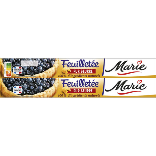 Marie Pates feuillettees marie pur beurre 230g