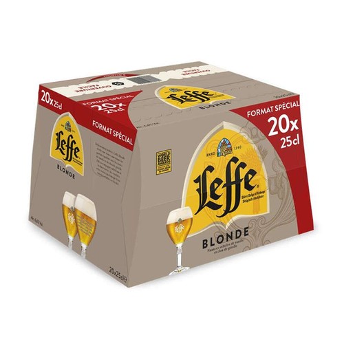 Leffe Bière Blonde 20x25cl