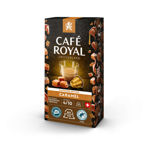 Café Royal Capsules De Café Caramel, Intensity 4/10 50G