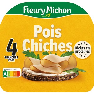 Fleury Michon Tranches de Pois Chiches x4 120g