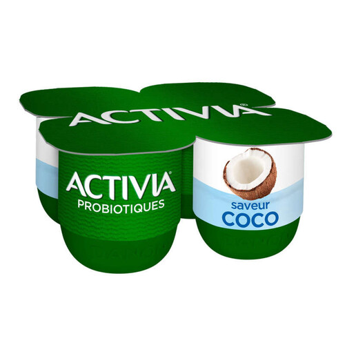 Activia yaourt bifidus saveur coco 4x125g