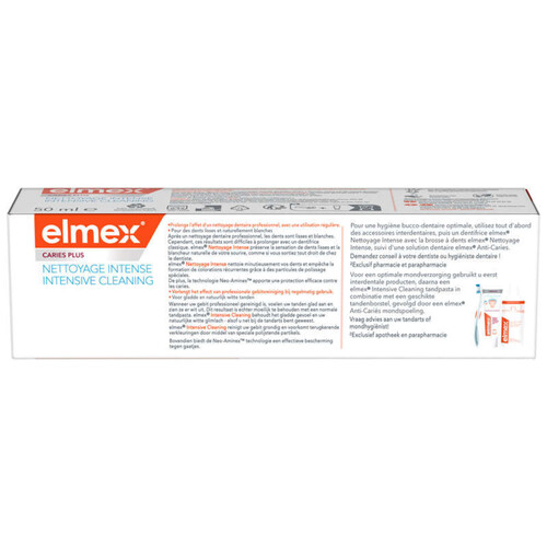 [Para] Elmex Nettoyage Intense Dentifrice 50ml