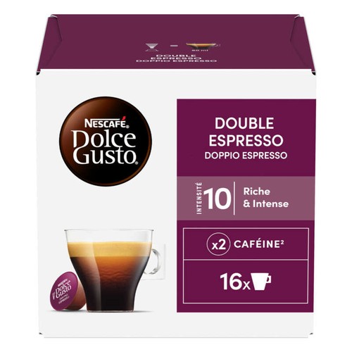 Nescafé Dolce Gusto Capsules espresso Intensité 10x16 136g